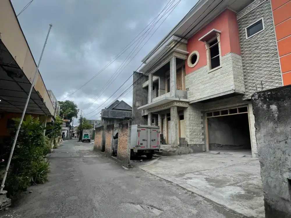 Dijual tanah bonus bangunan 2 lantai lokasi demangan yogyakarta