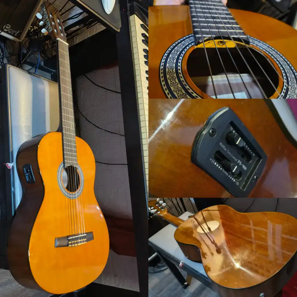 Gitar Classic Nilon Tanam Baja Trusrood Original Antonio Ramirez Ori