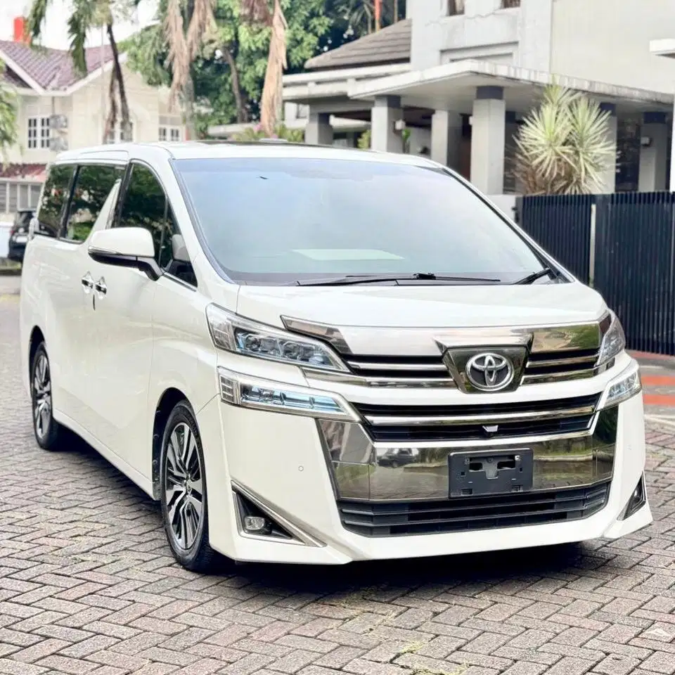 (CASH) Toyota Vellfire G ATPM Facelift 2018