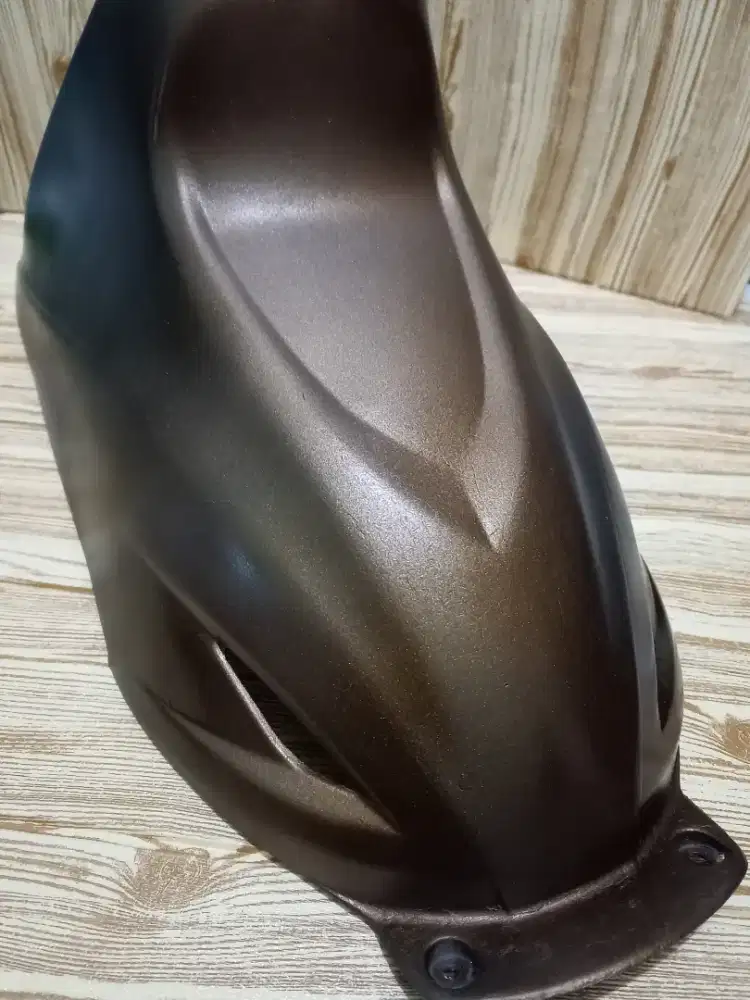 Cover Bawah jok/Cover frame front SPIN125 copotan -  magnesium repaint