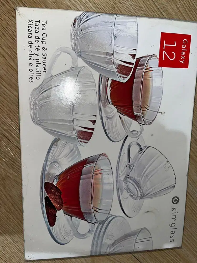 Kimglass Galaxy 12 set glass