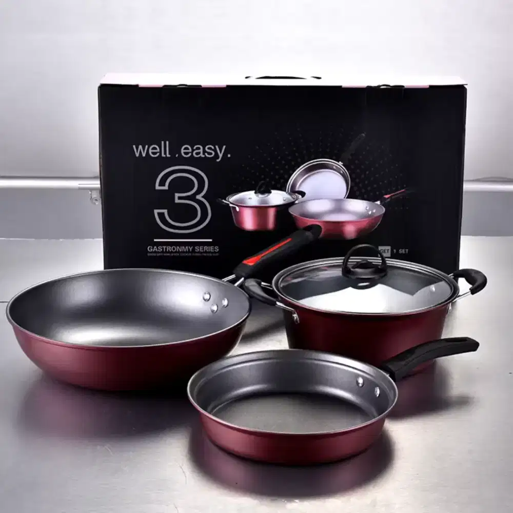 Set alat goreng anti lengket
