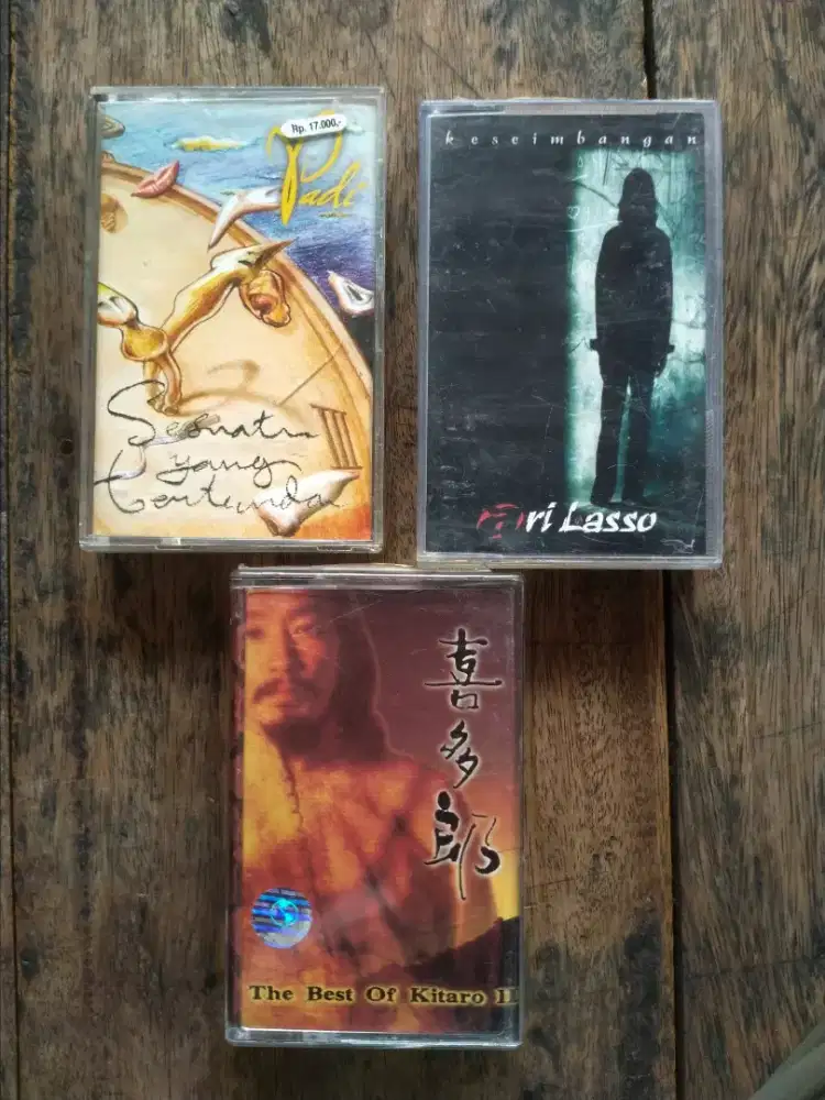 Kaset pita bekas borongan