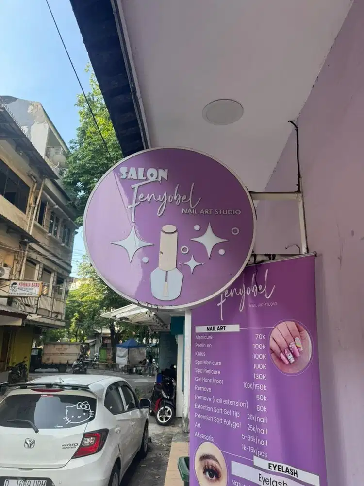 2 Neon Box Ukuran 90cm & 60cm