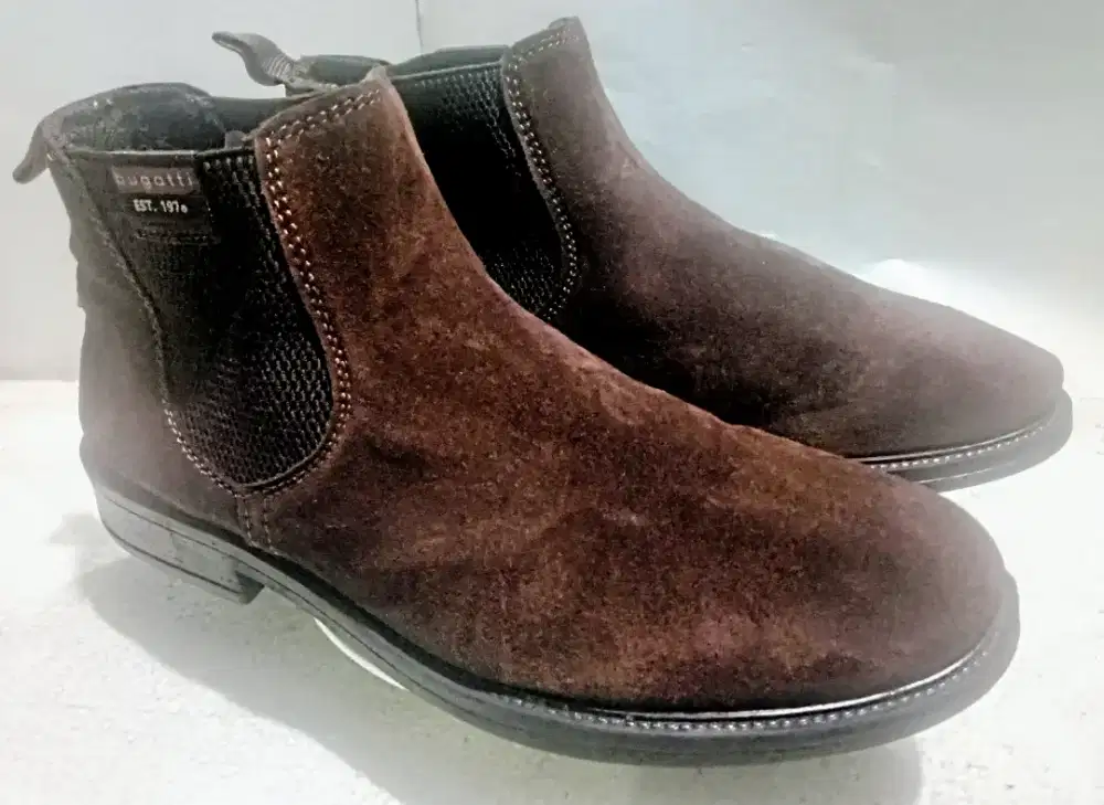 Bugatti - Sepatu Pria Casual Kulit Import Original
