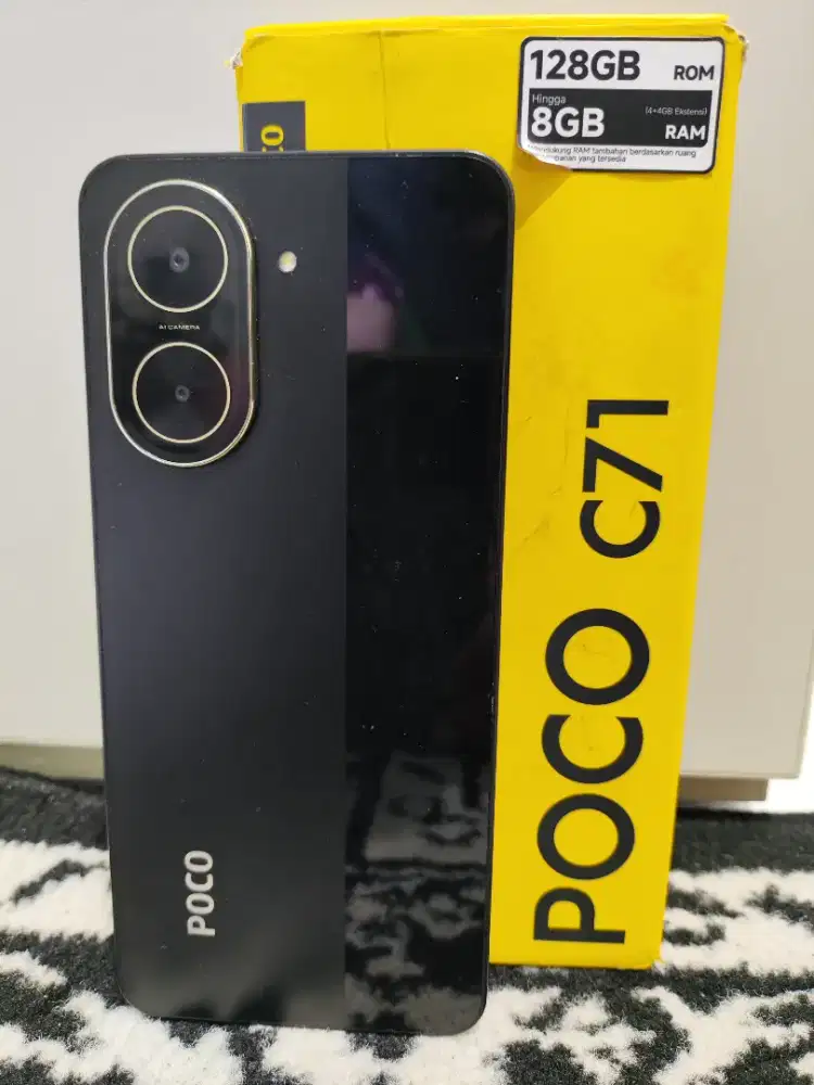 POCO C71 RAM 4/128GB FULSET ORI