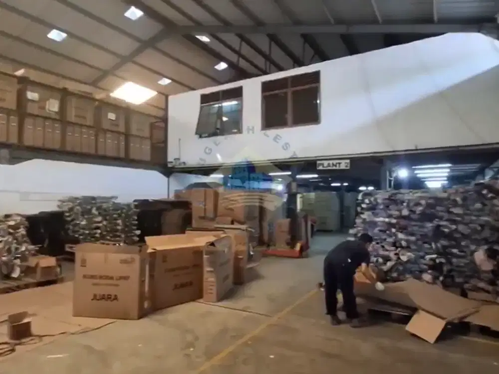 DIJUAL MURAH GUDANG STRATEGIS- Jl. Aria Kemuning - Karawaci Tangerang, Banten