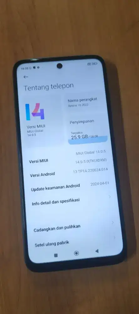 Xiaomi redmi 10 6/128 istimewah