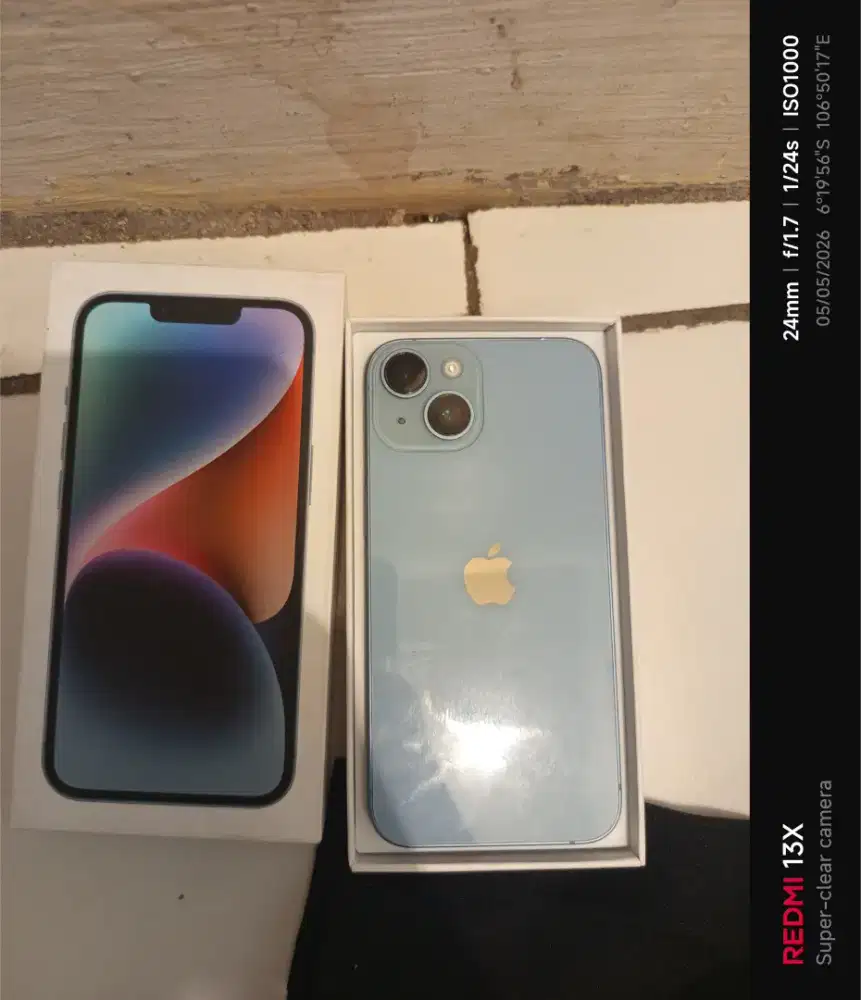 Iphone 14 blue 128 inter