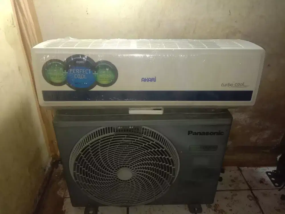 Jual ac split 1pk indor akari outdor panasonic
