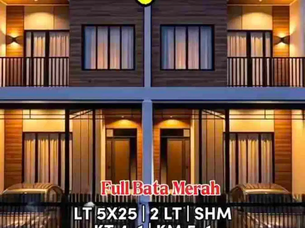 Wilson Rumah baru full bata merah di meruya puri Kav dki