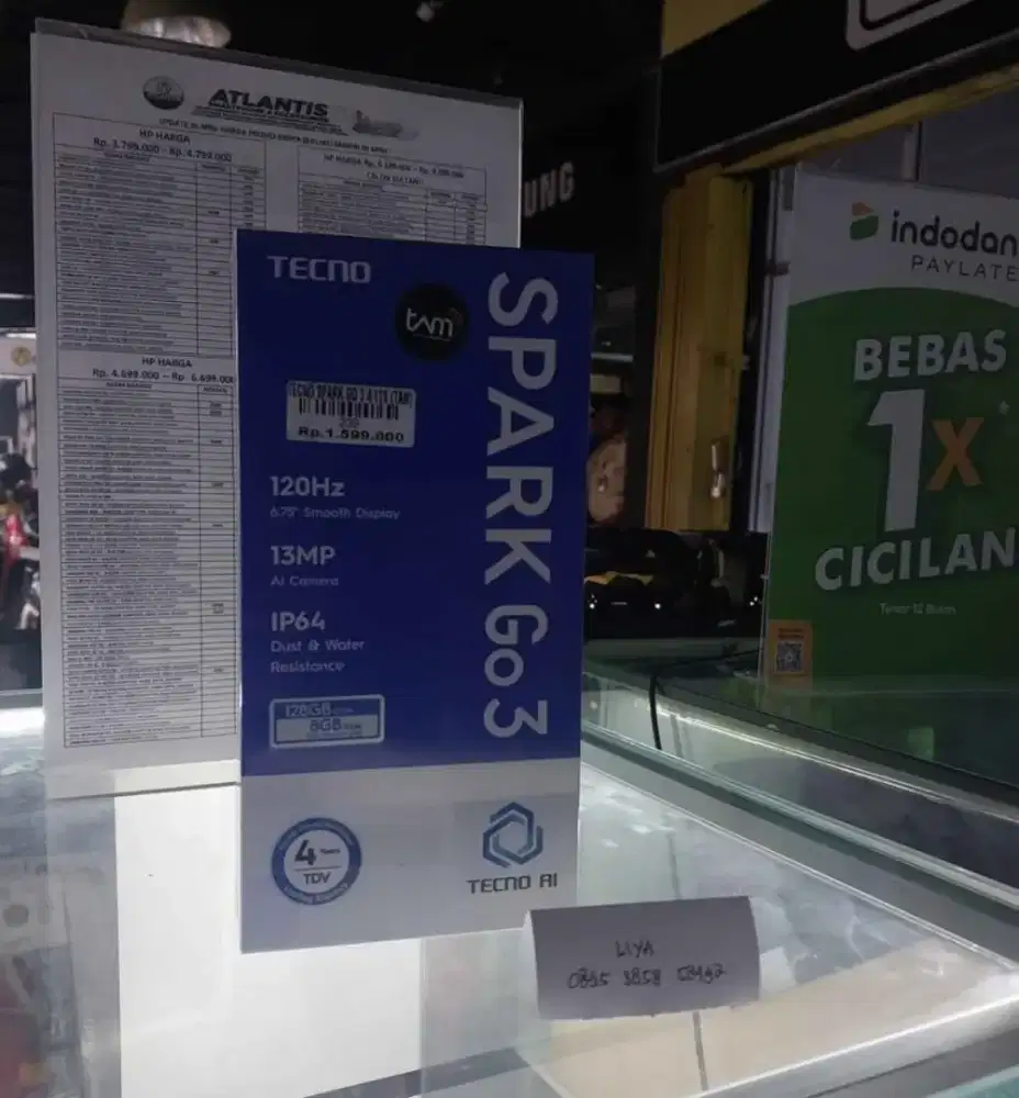 TECNO SPARK GO 3 4/128 | ATLANTIS DAHSYAT