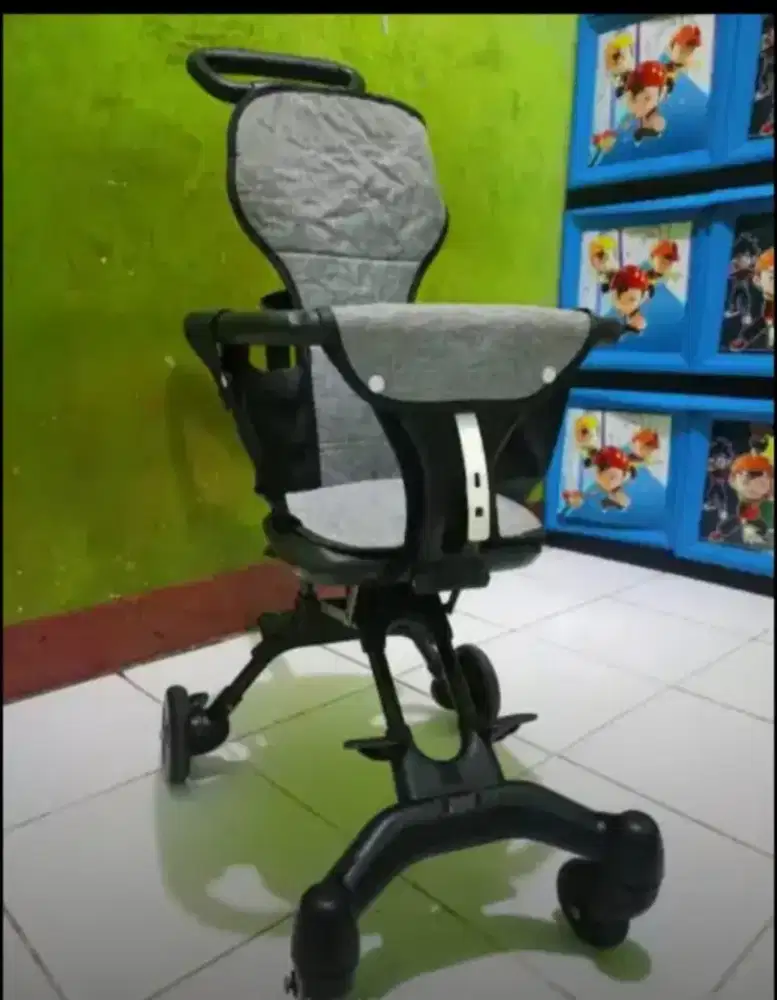 Stroller baby roda tiga