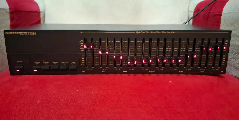 Equalizer Audio Control Ten series two