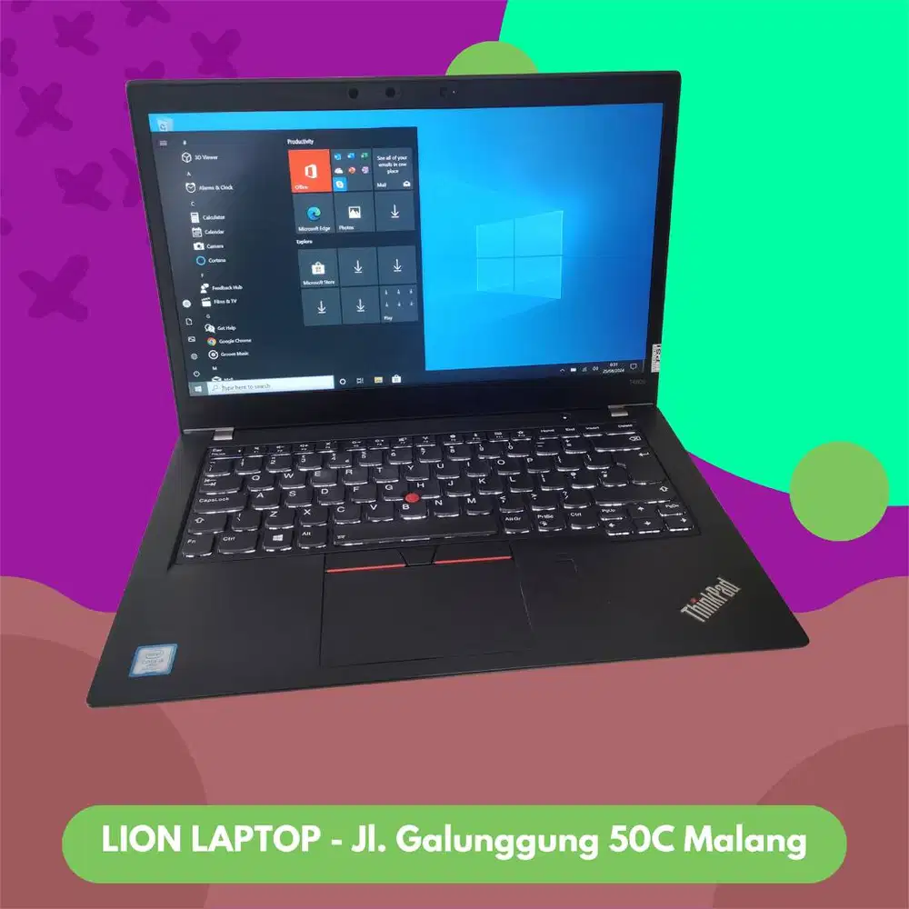 RAM 8GB Core i5 gen 8 Lenovo Thinkpad T480s SLIM [05|05]
