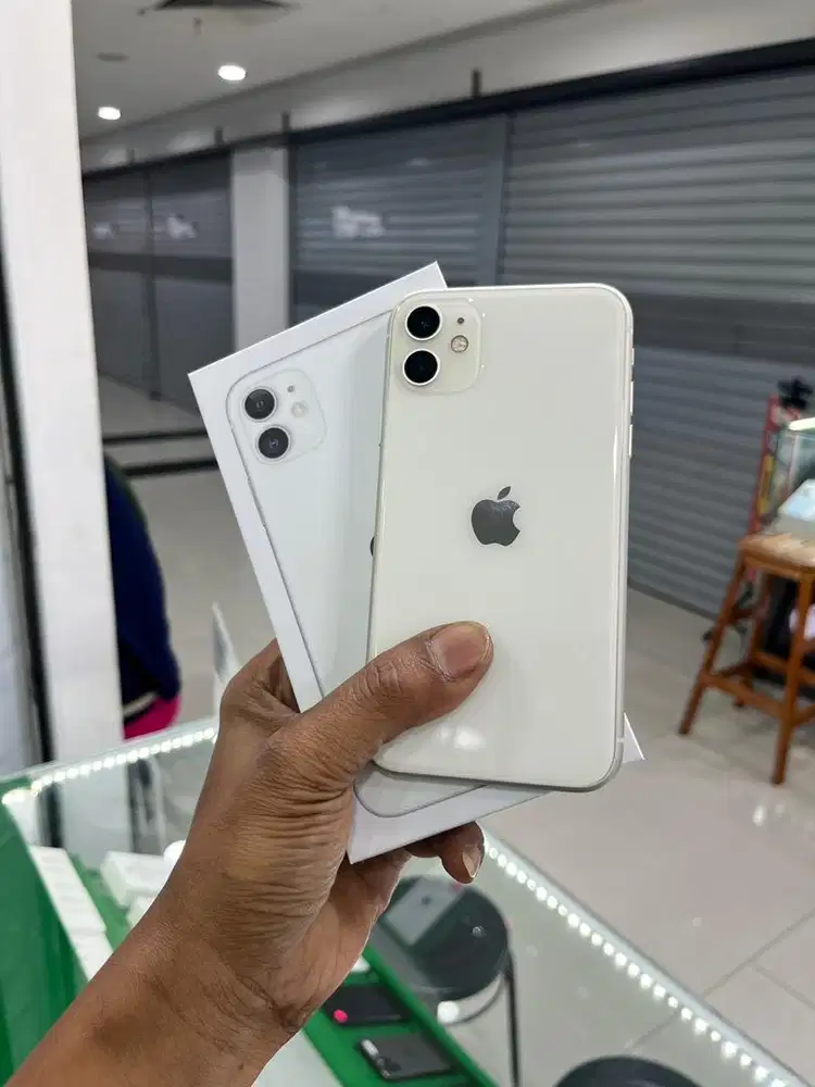Iphone 11 128gb second ex inter fullset mulus
