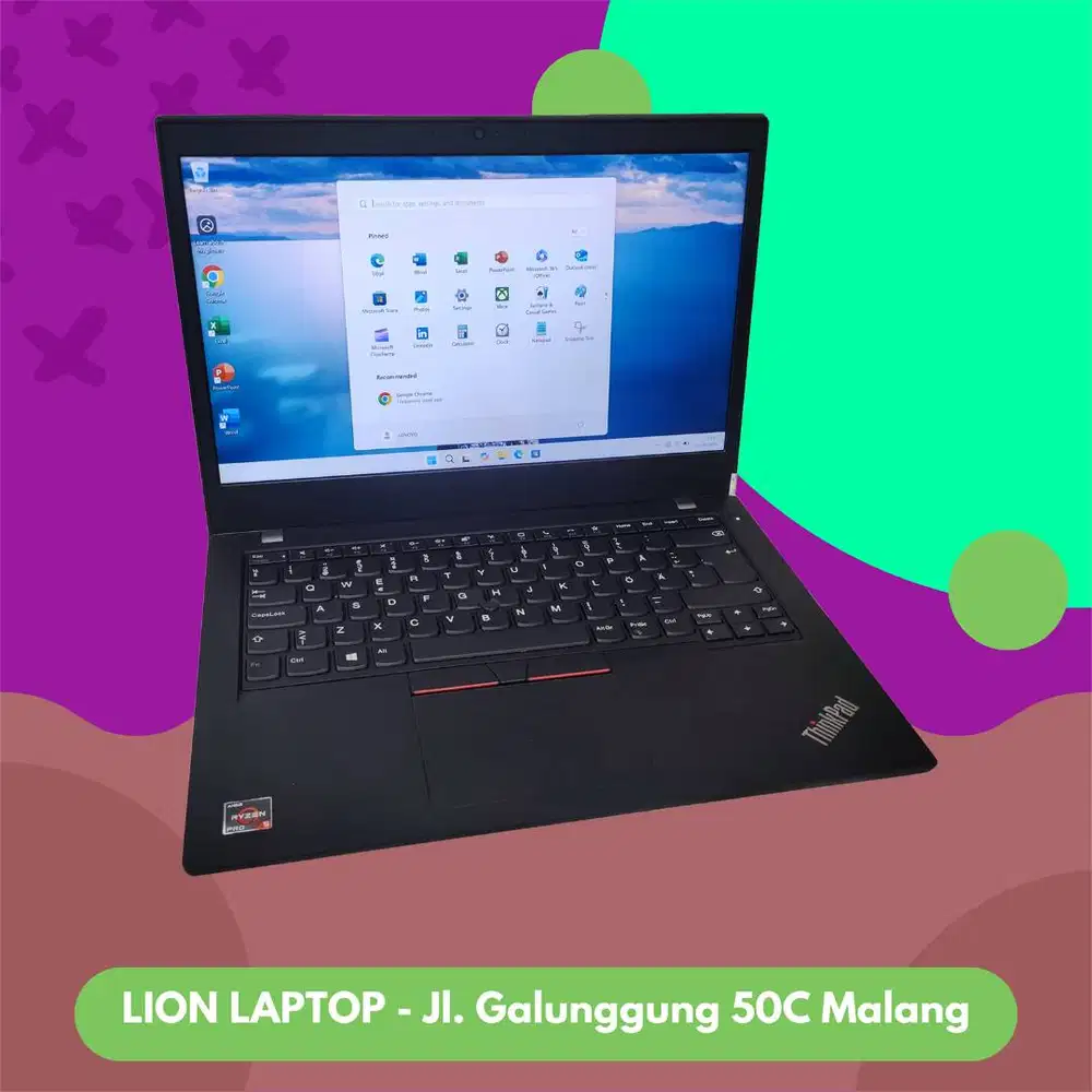 Gaming/Editing AMD Ryzen 5 PRO 8/256 MULUS Lenovo Thinkpad L14 [05|05]