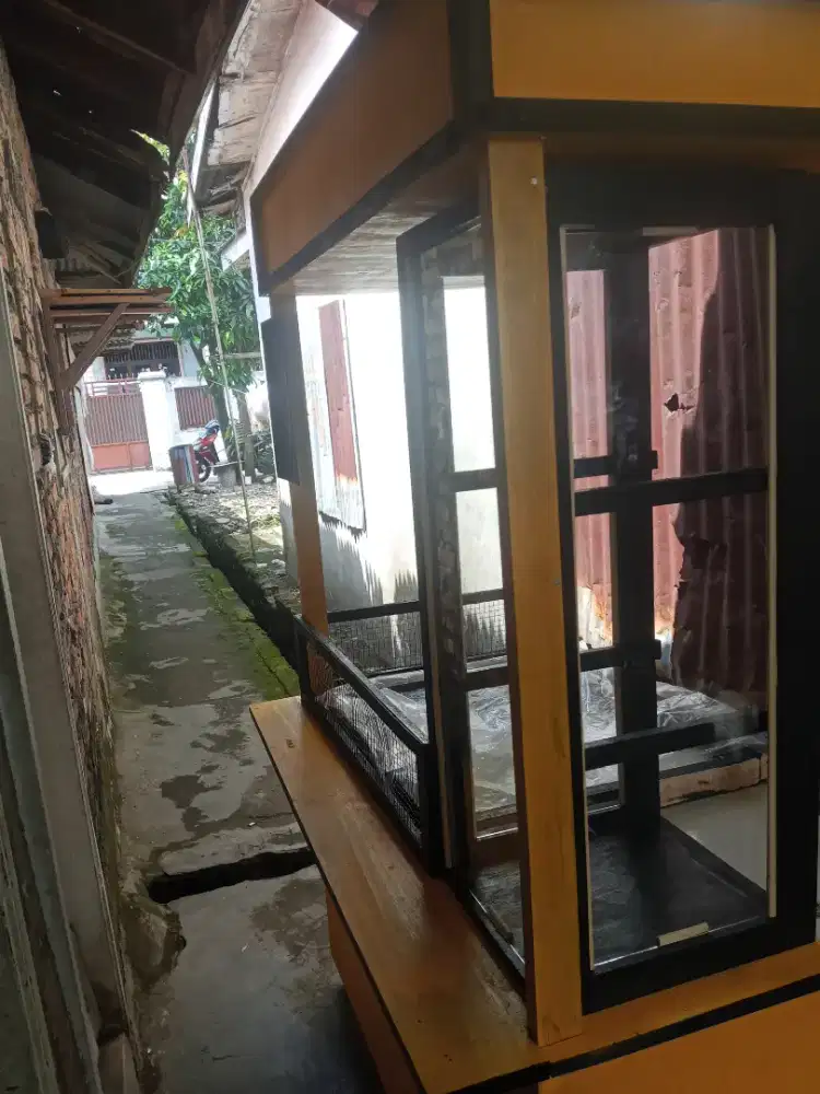 Steling kayu bekas
