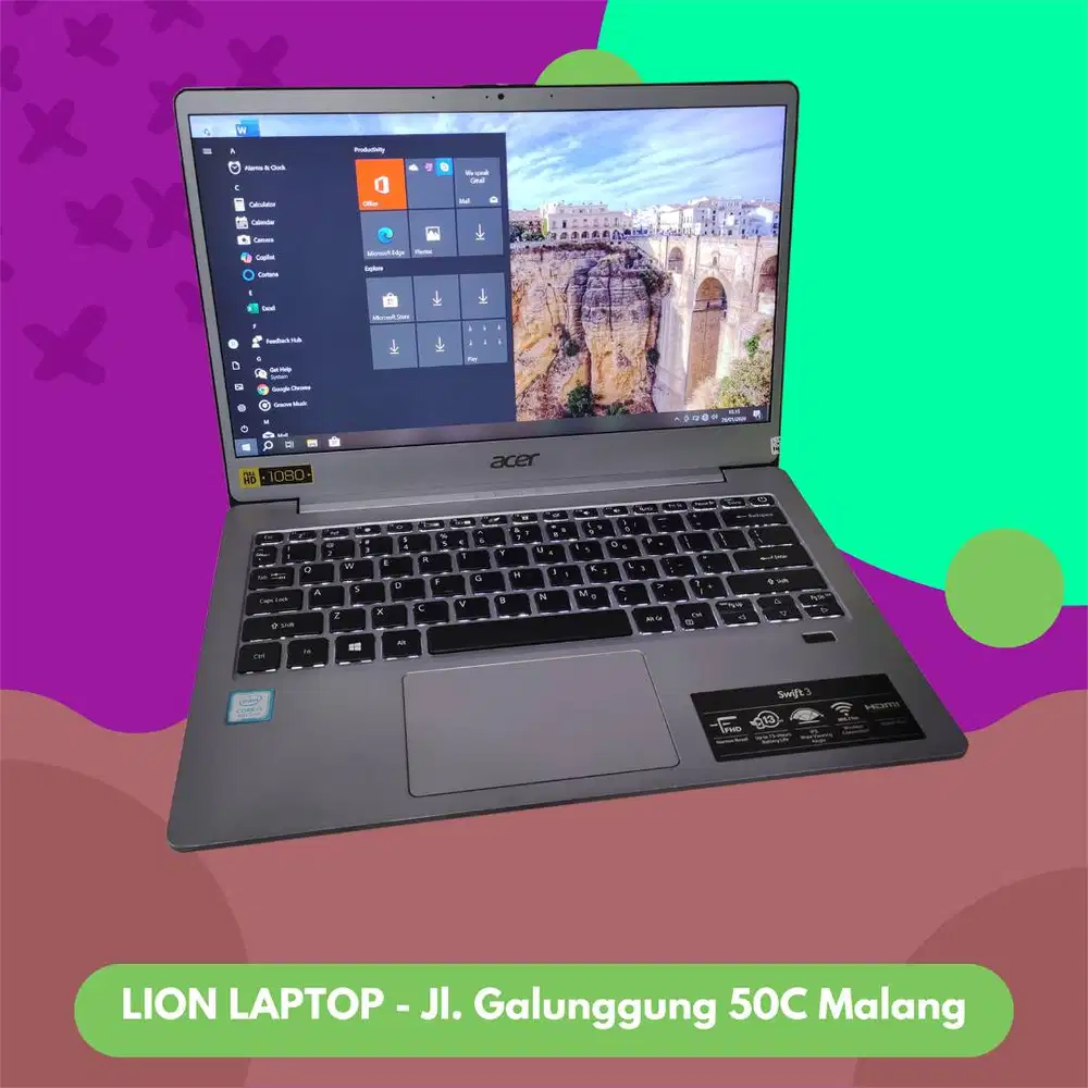 Super Slim Core i5 Gen 8 8/25 Acer Swift 3 SF313-51 [05|05]
