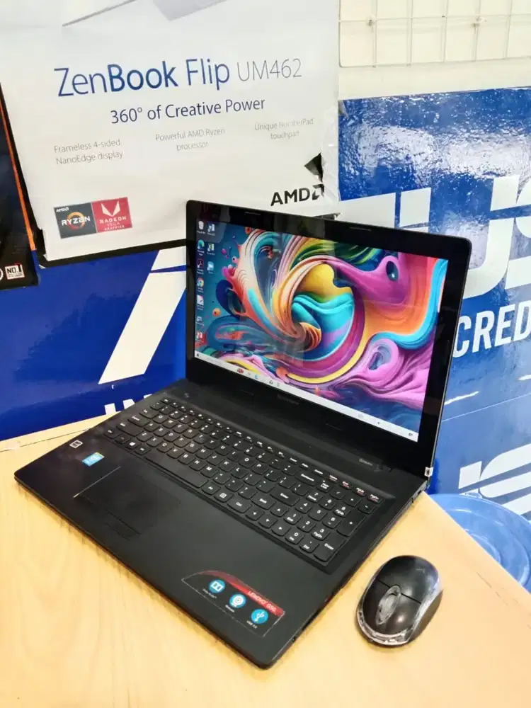 PROMO LAPTOP KERJA LENOVO IDEAPAD G50 CORE i7 RAM 8GB SSD 128GB