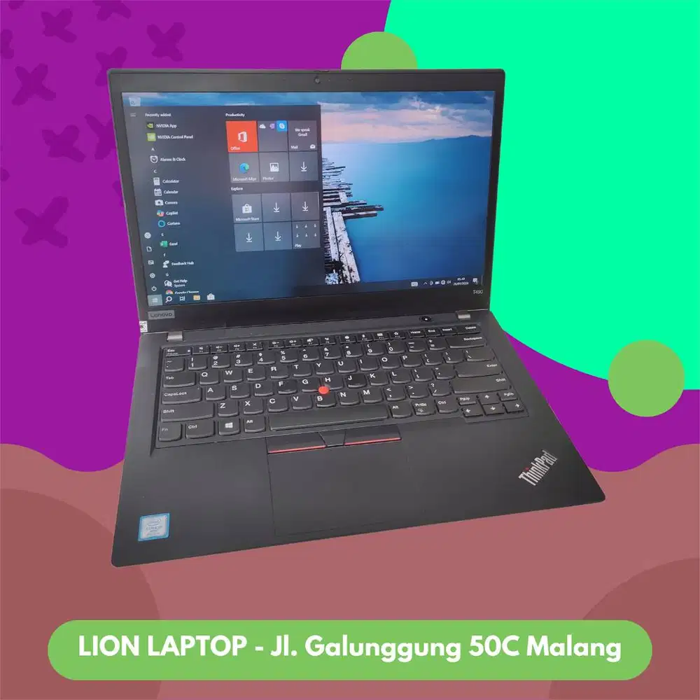 Double VGA NVIDIA Core i5 8/256 Slim Lenovo Thinkpad T490 [05|05]