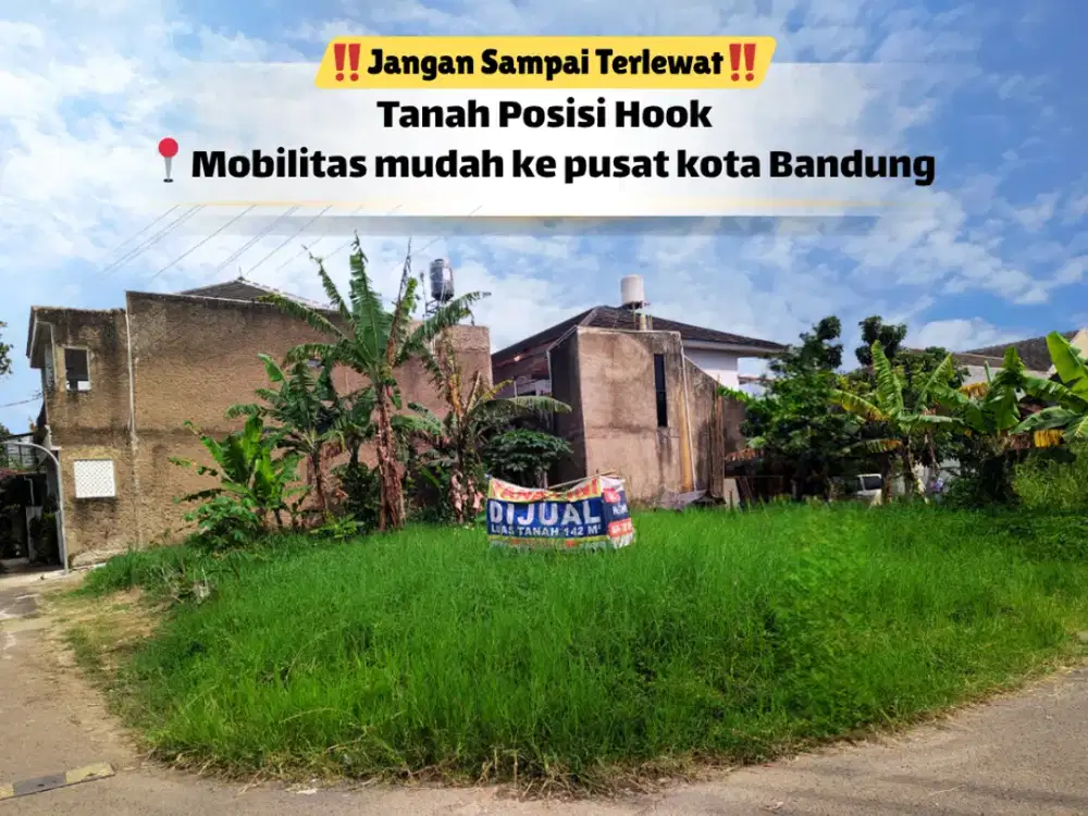 Tanah SHM 142 m² – Siap Bangun Tanpa Ribet