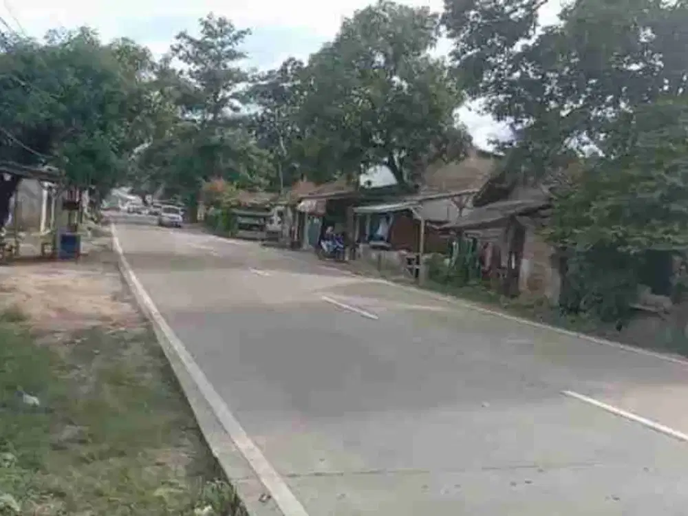 Tanah strategis pinggir jalan provinsi cocok buat usaha atau cluster nempel RSUD Provinsi
