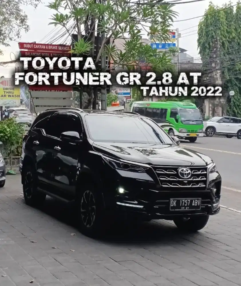 FORTUNER GR SPORT 2.8 CC Asli Bali Tangan Pertama