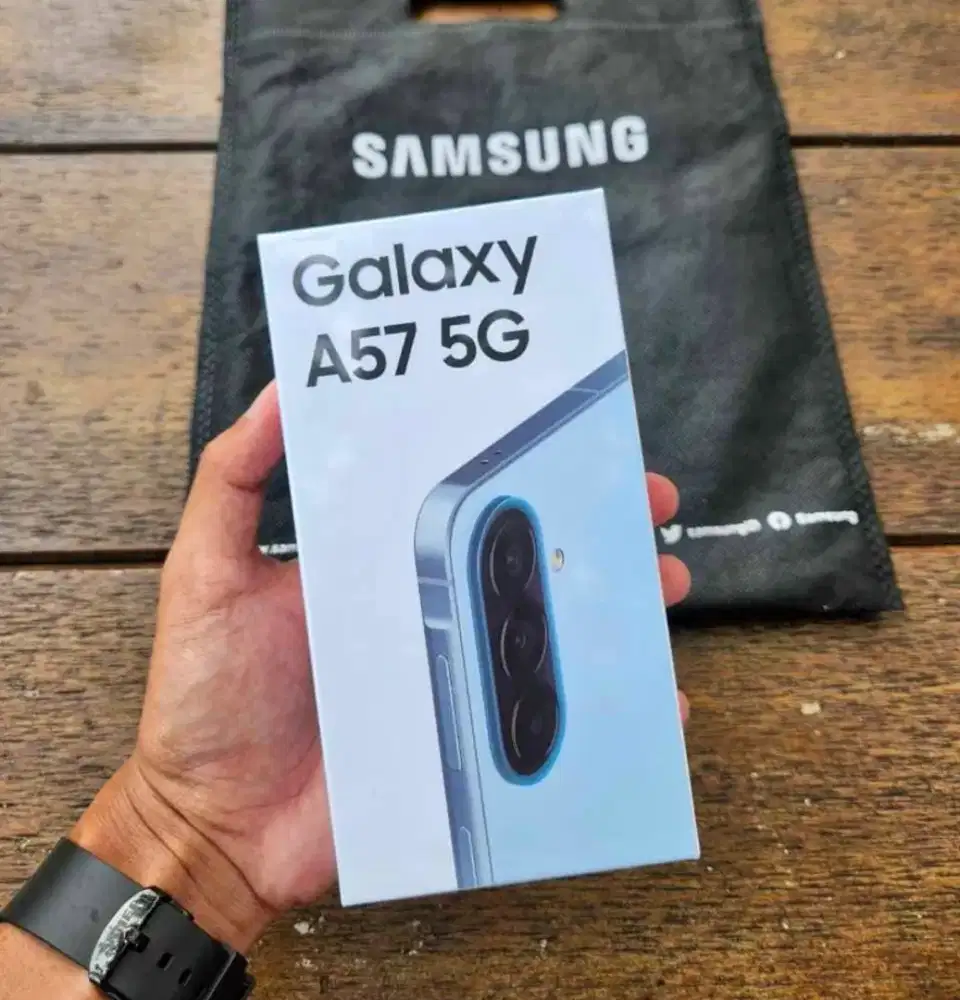 SAMSUNG A57 5G RAM 12GB - 256GB SEGEL BARU MURAH
Garansi resmi SEIN