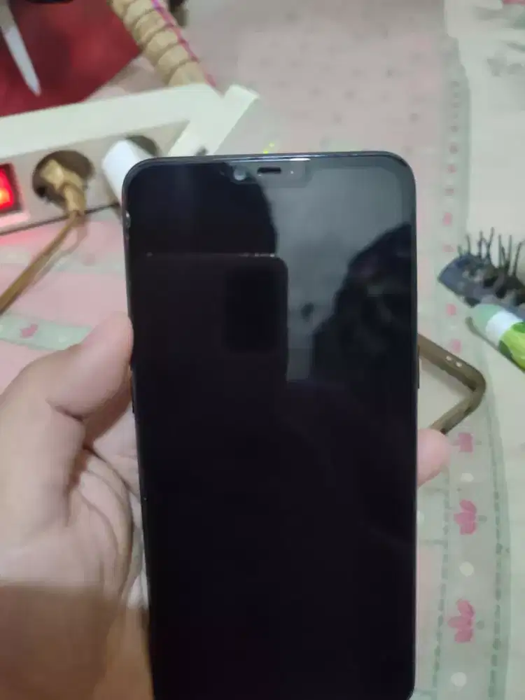 Oppo a3s Hitam / ram 2/16