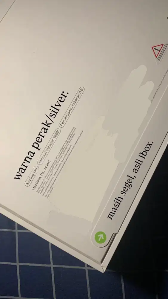 (Masih Segel Resmi Ibox) MacBook Pro 14 Inch M5