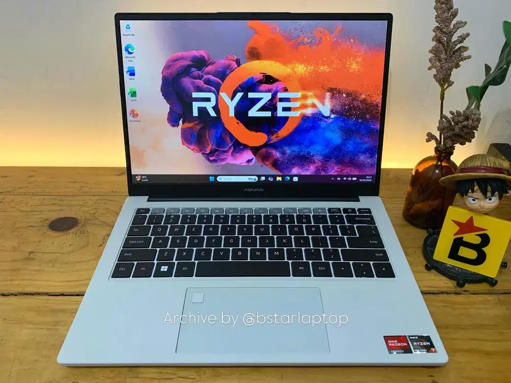 Laprop Advan Workplus 1701 Ryzen 7 7735HS RAM 16 LPDDR5 / 512 SSD