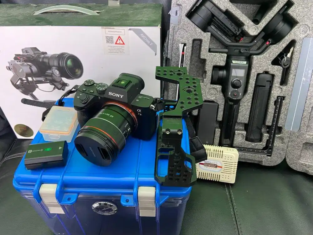 Dijual Kamera Sony A7iii Mulus SC rendah Sepaket Semua