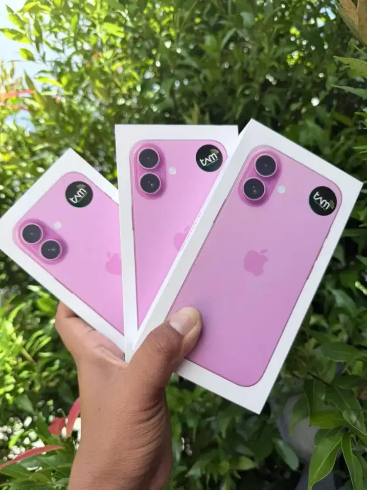 iPhone 16 128 baru segel resmi iBox