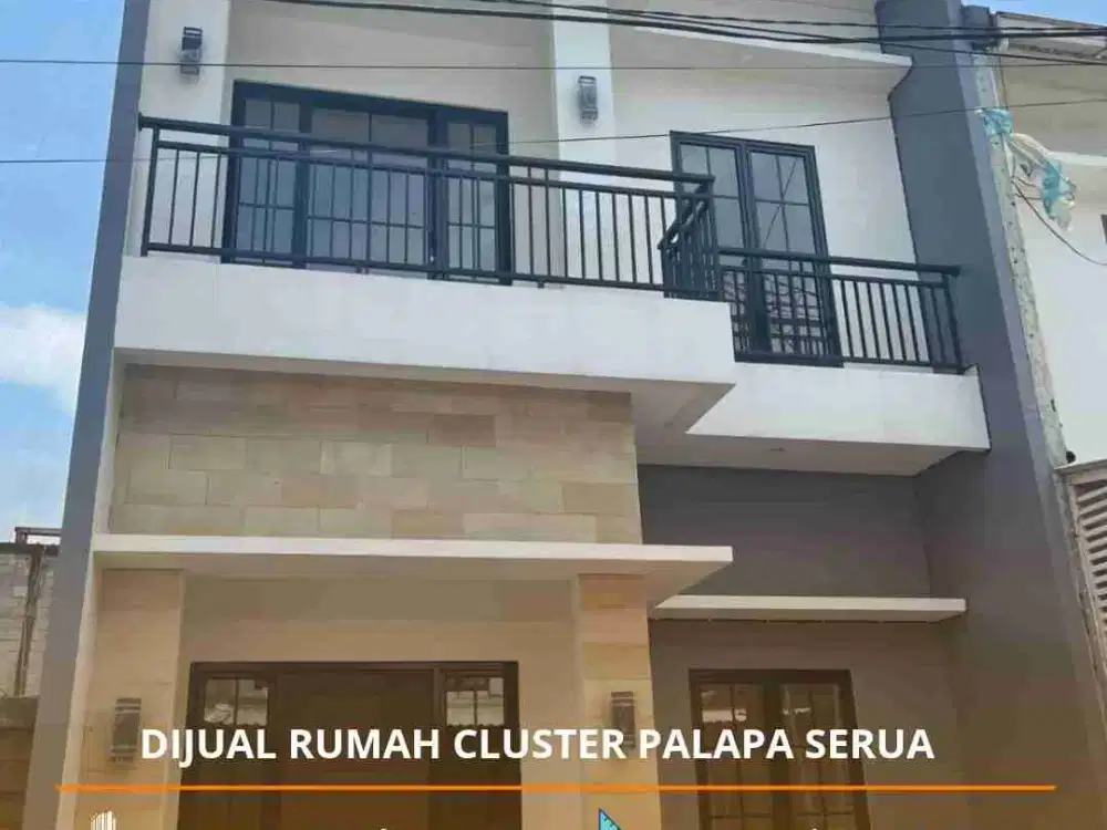 DIJUAL Cluster Palapa Serua Tangerang Selatan
