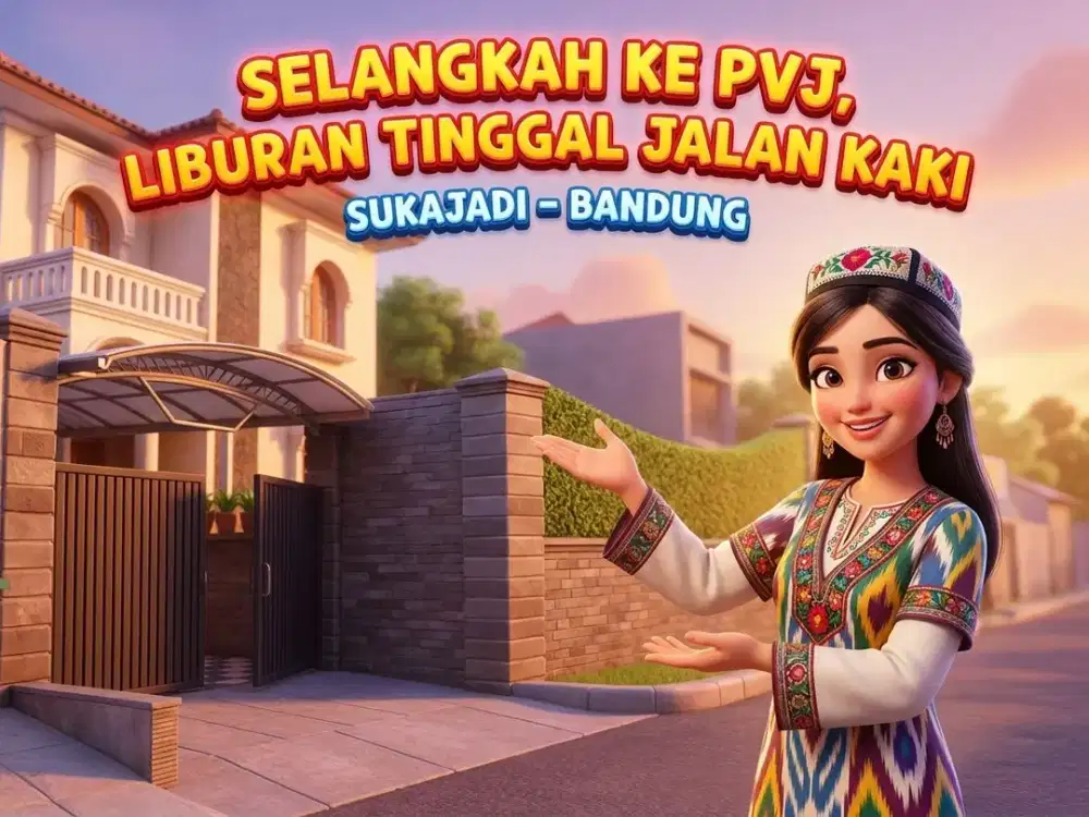 MAIN KE PVJ DARI RUMAH INI SEBENTAR, SUKAJADI, SARIJADI, BANDUNG KOTA, SETIABUDI.