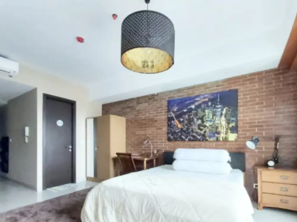 Di Jual apartemen prapatan tipe studio luas 38 m2 lantai rendah dekat halte busway dan CBD kuningan / Sudirman di Apartemen nine residence mampang prapatan Jakarta selatan