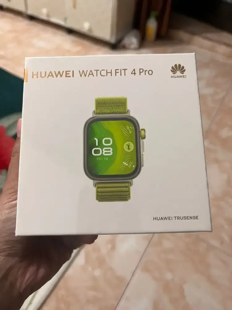 Jam Huawei Watch Fit 4 Pro Green