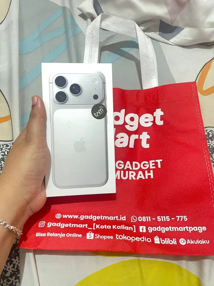 Iphone 17 pro silver 256 gb