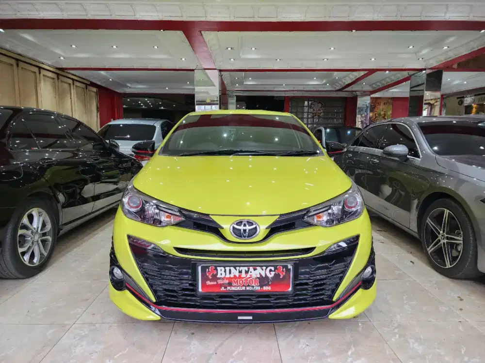 KM 9RB! YARIS TRD MT 2019 YELLOW  / MODEL THN 2020 [BINTANG MOTOR]