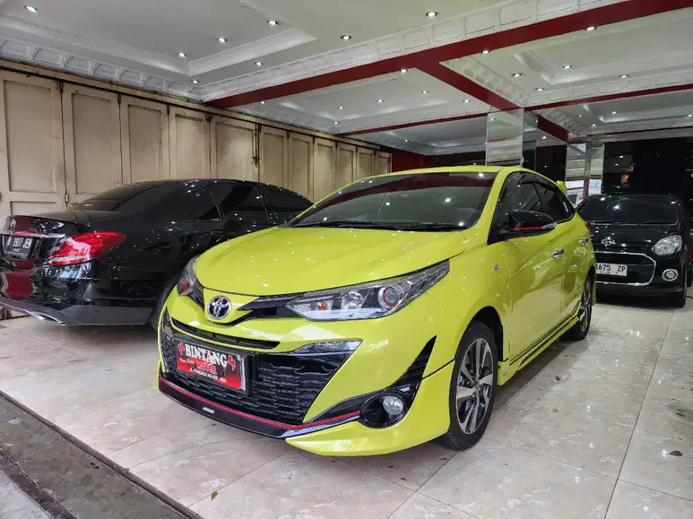 KM 9RB! YARIS TRD MT 2019 YELLOW  / MODEL THN 2020 [BINTANG MOTOR]