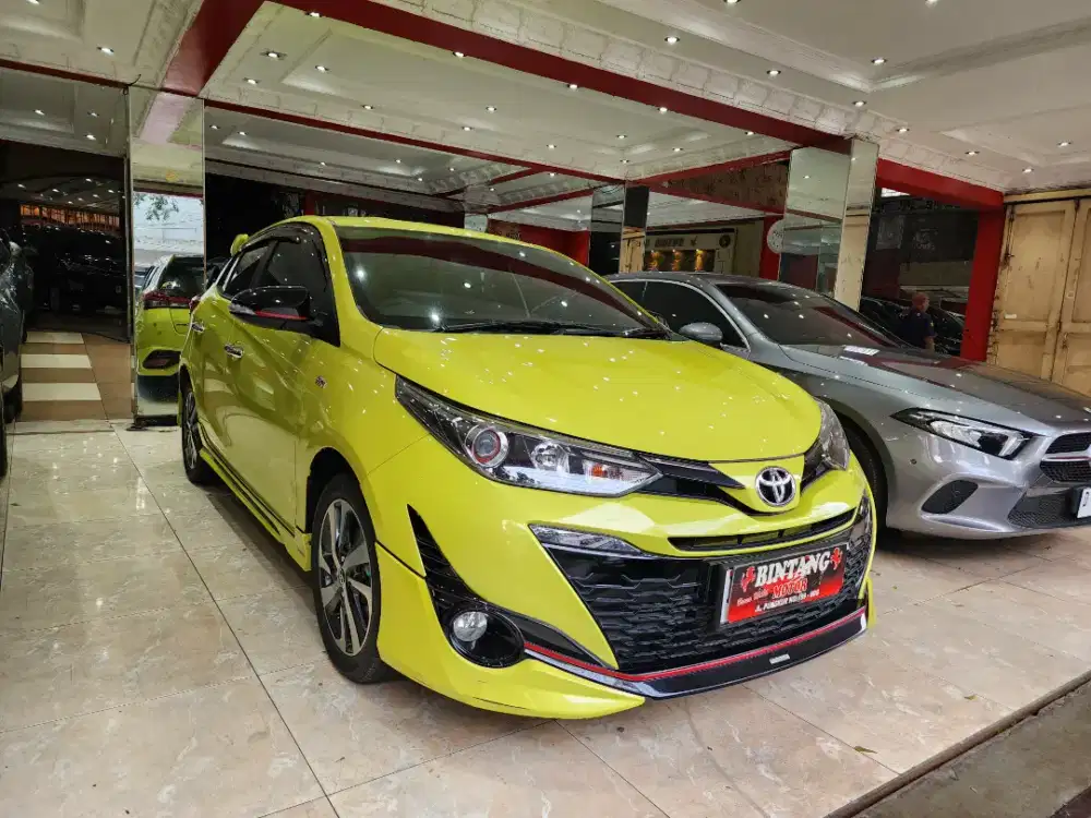 KM 9RB! YARIS TRD MT 2019 YELLOW  / MODEL THN 2020 [BINTANG MOTOR]