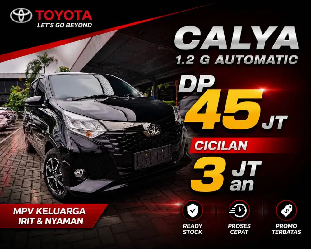 [Mobil Baru] BERKAH PROMO TOYOTA TERBAIK CALYA 1.2 G AUTOMATIC