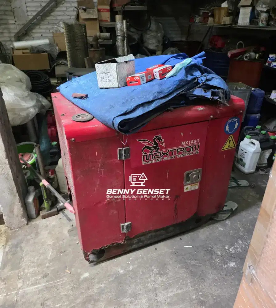 Genset Silent Output 10000watt Bekas