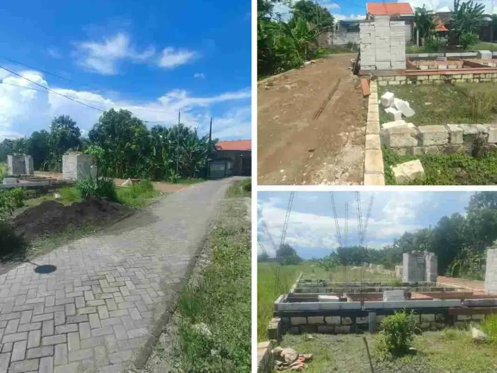 Tanah kavling siap bangun angsuran 1 jtaan per bulan Sukodono