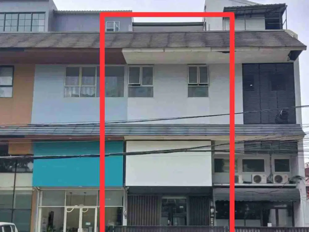 DISEWAKAN RUKO 4 LANTAI GANDARIA JAKARTA SELATAN LOKASI STRATEGIS COCOK UNTUK KANTOR