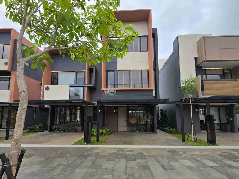 Rumah Dijual 3 Lantai Park Serpong by LIPPO Group Nempel Gading Serpong - BSD