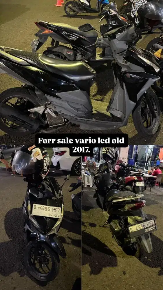 jual motor vario 125 tahun 2017