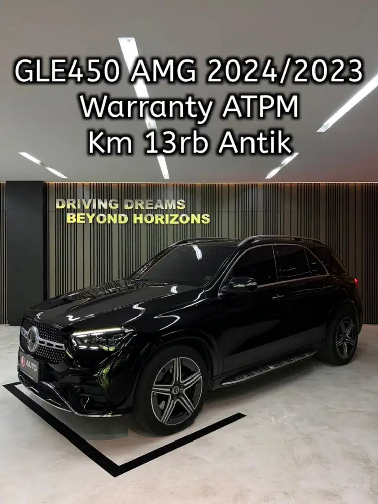 Mercedes Benz GLE450 GLE 450 AMG 2024 Hitam Km13rb Nik 2023 B112RSM