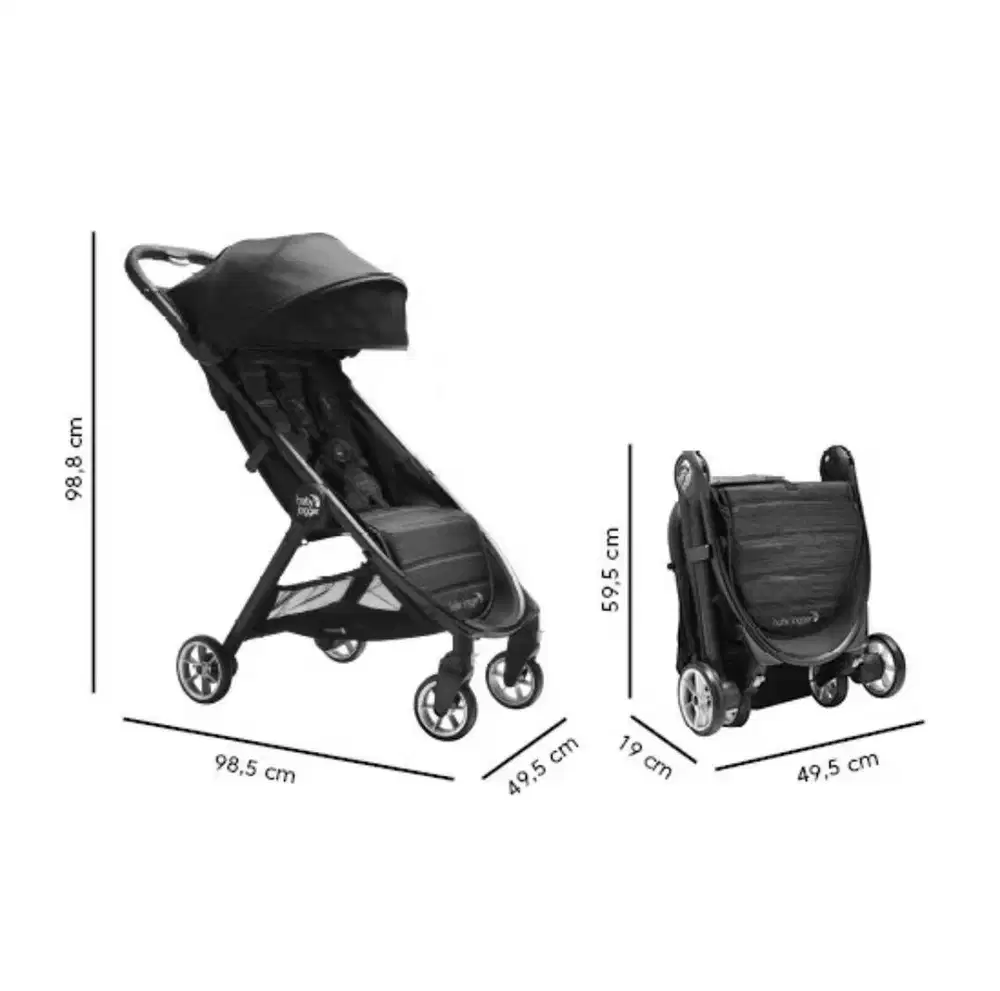 Baby Jogger - City Tour 2 Stroller | CABIN SIZE | BISA LIPAT